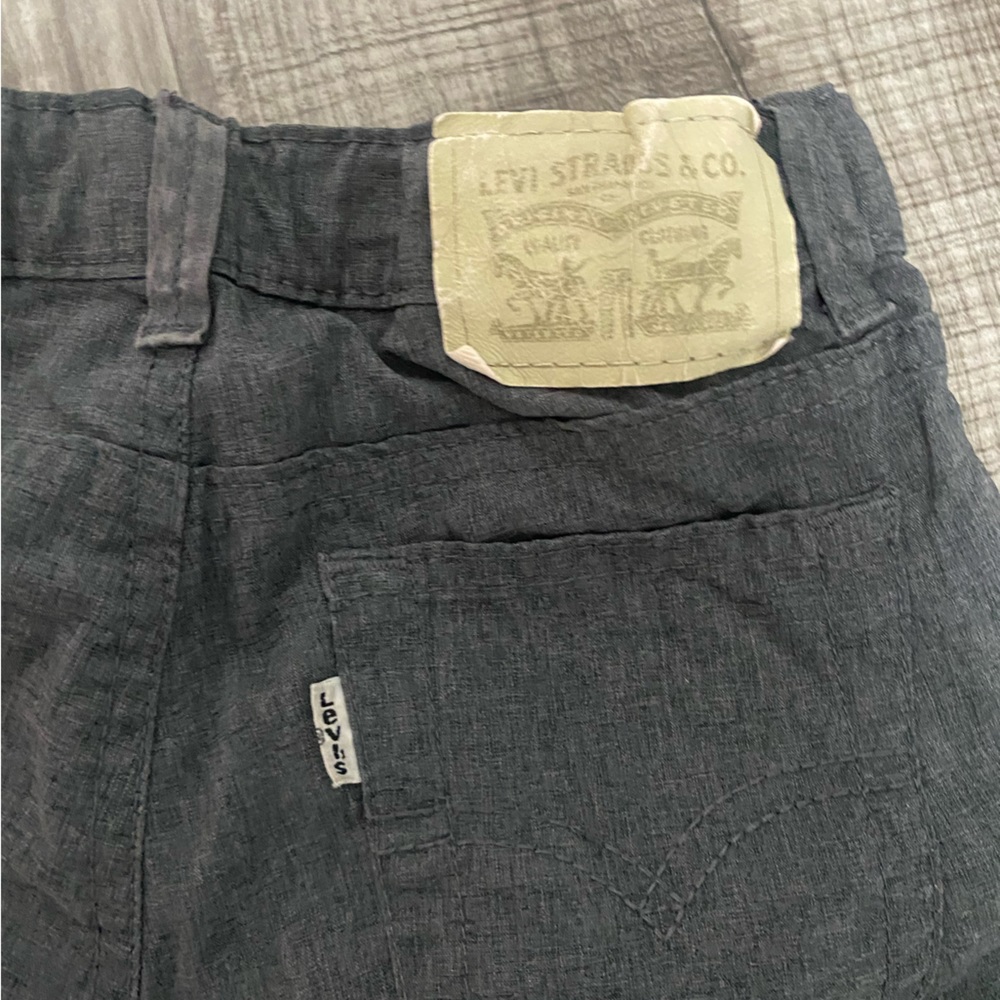 Levi's Gray  511 Slim Boys Shorts Size Small - Picture 4 of 5